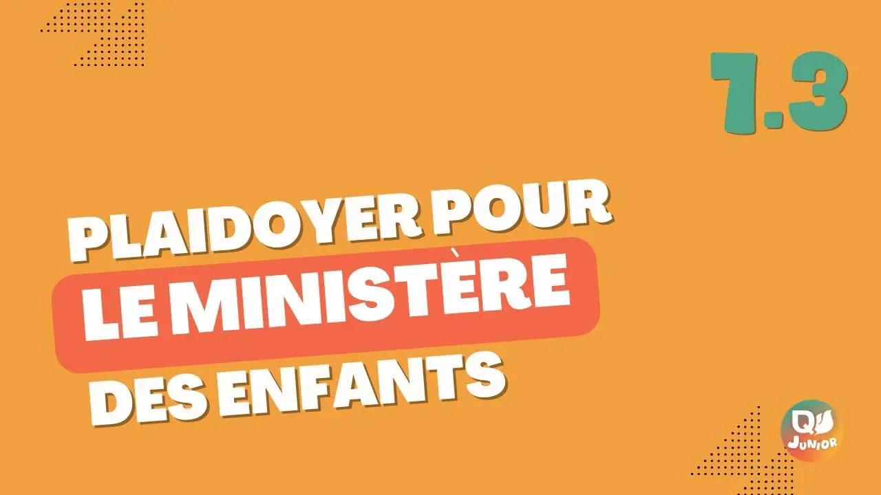 1.3 plaidoyer ministere
