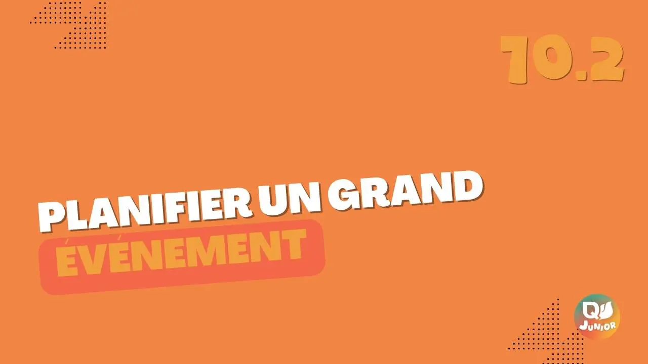 10.2 Planifier evenement