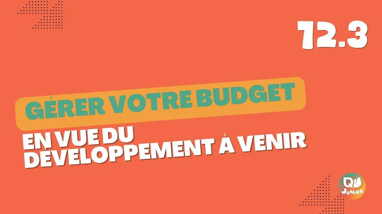 12.3 gerer budget