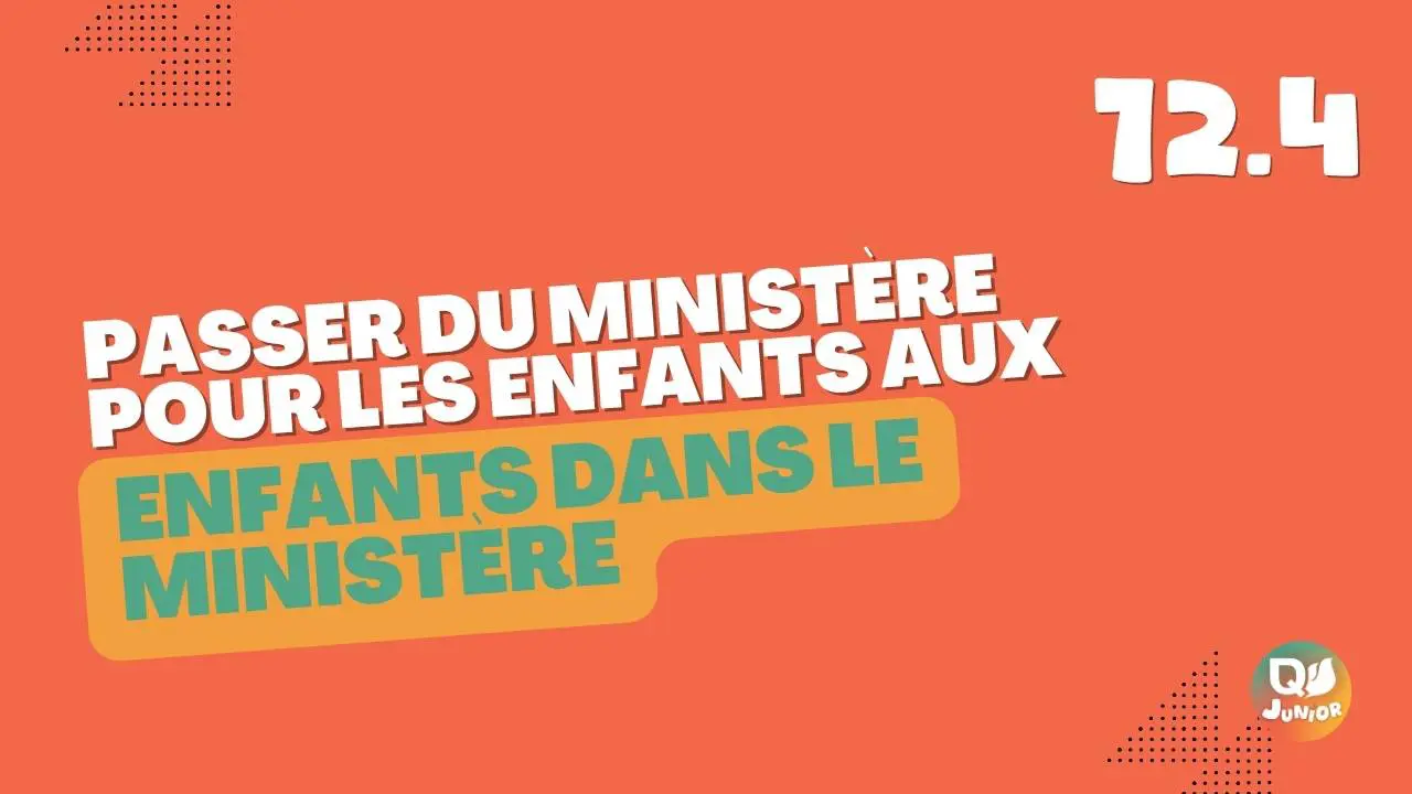 12.4 enfants dans ministère