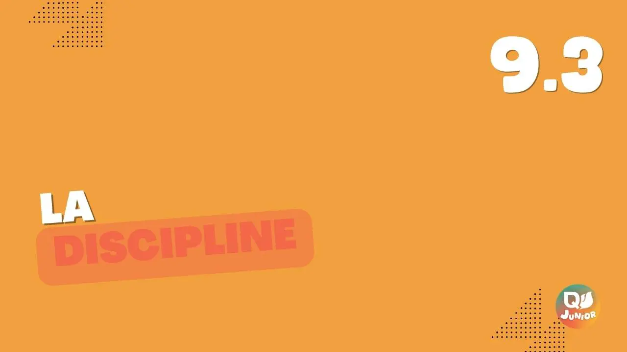 9.3 discipline