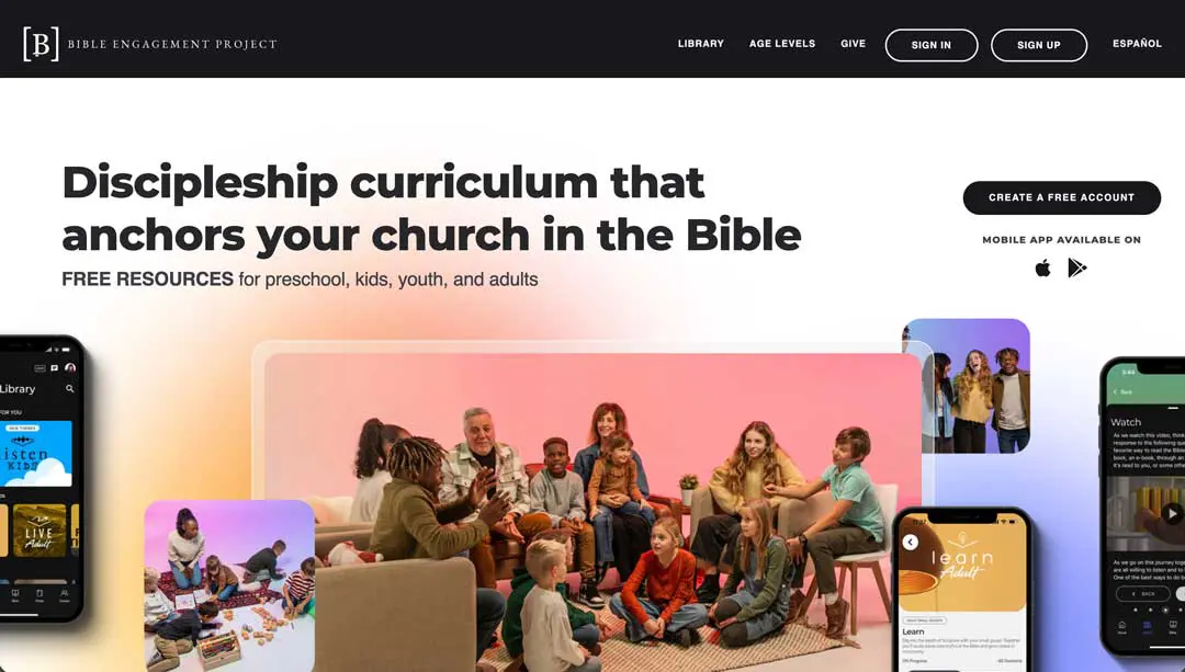 Bible engagement project