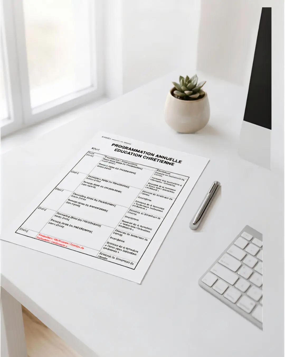 Mockup prog annuelle Mockup programmation annuelle